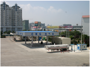 CNG secondary filling station